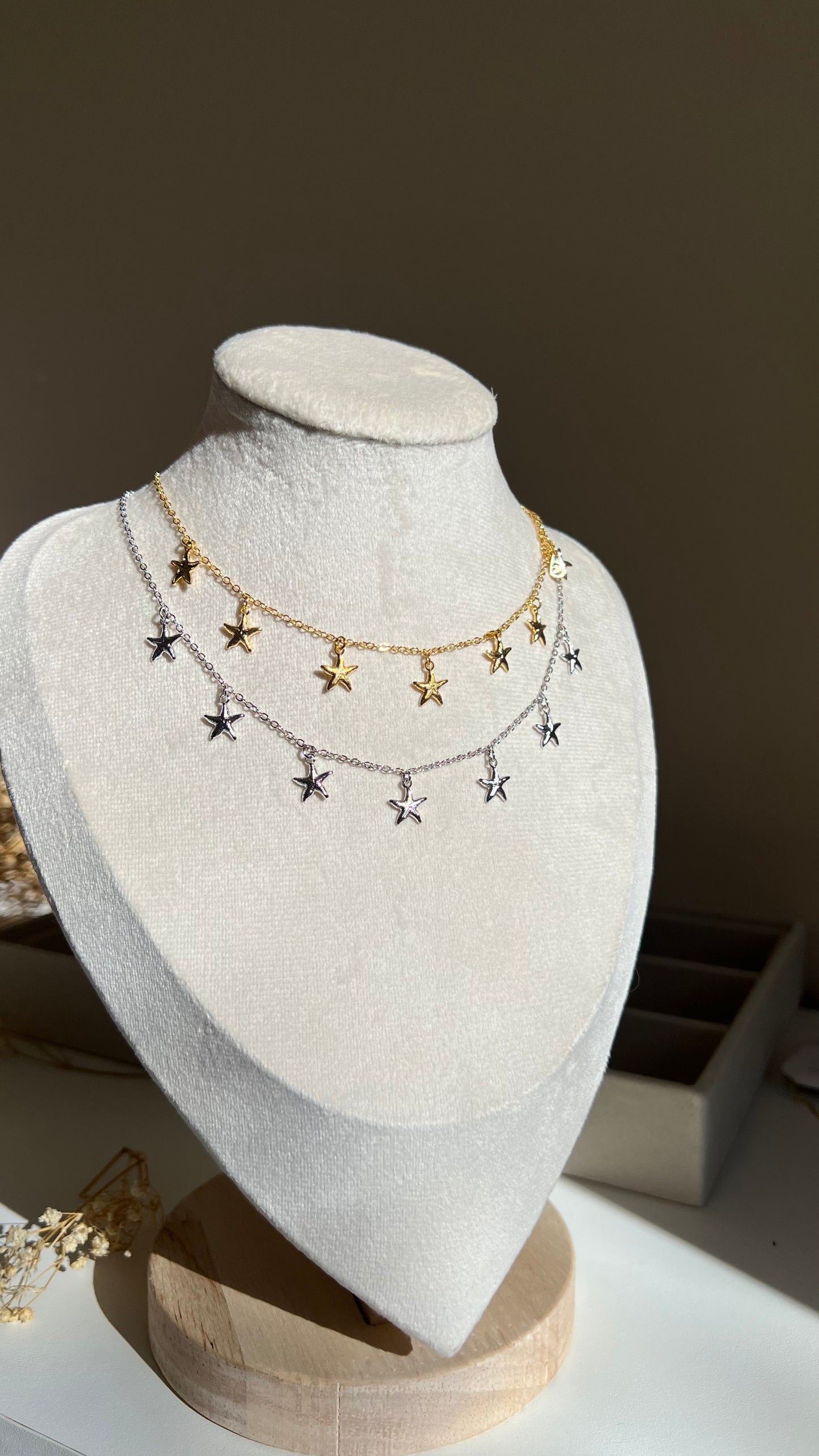 Collar estrellas del mar