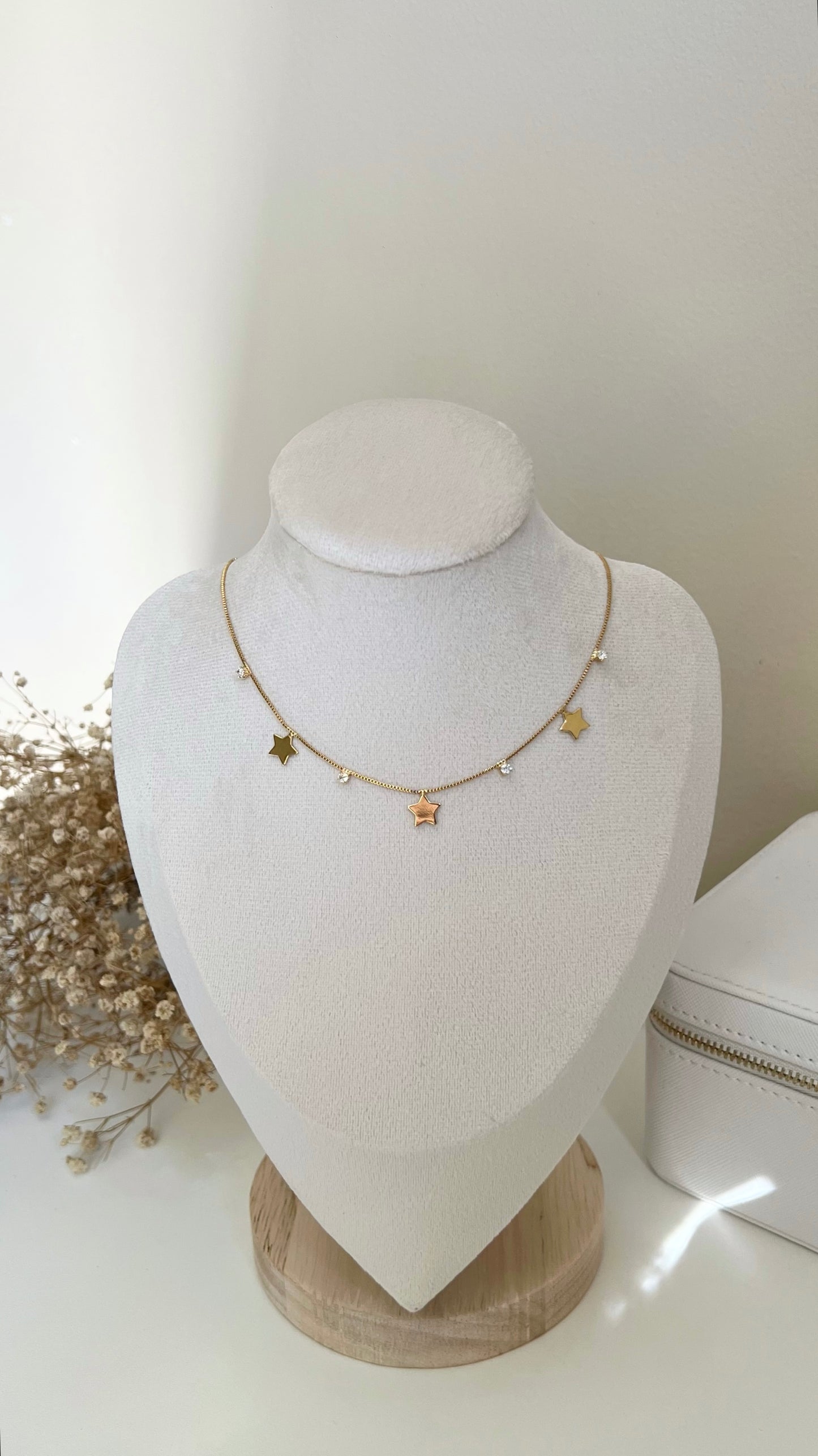 Collar Estrellas Oro