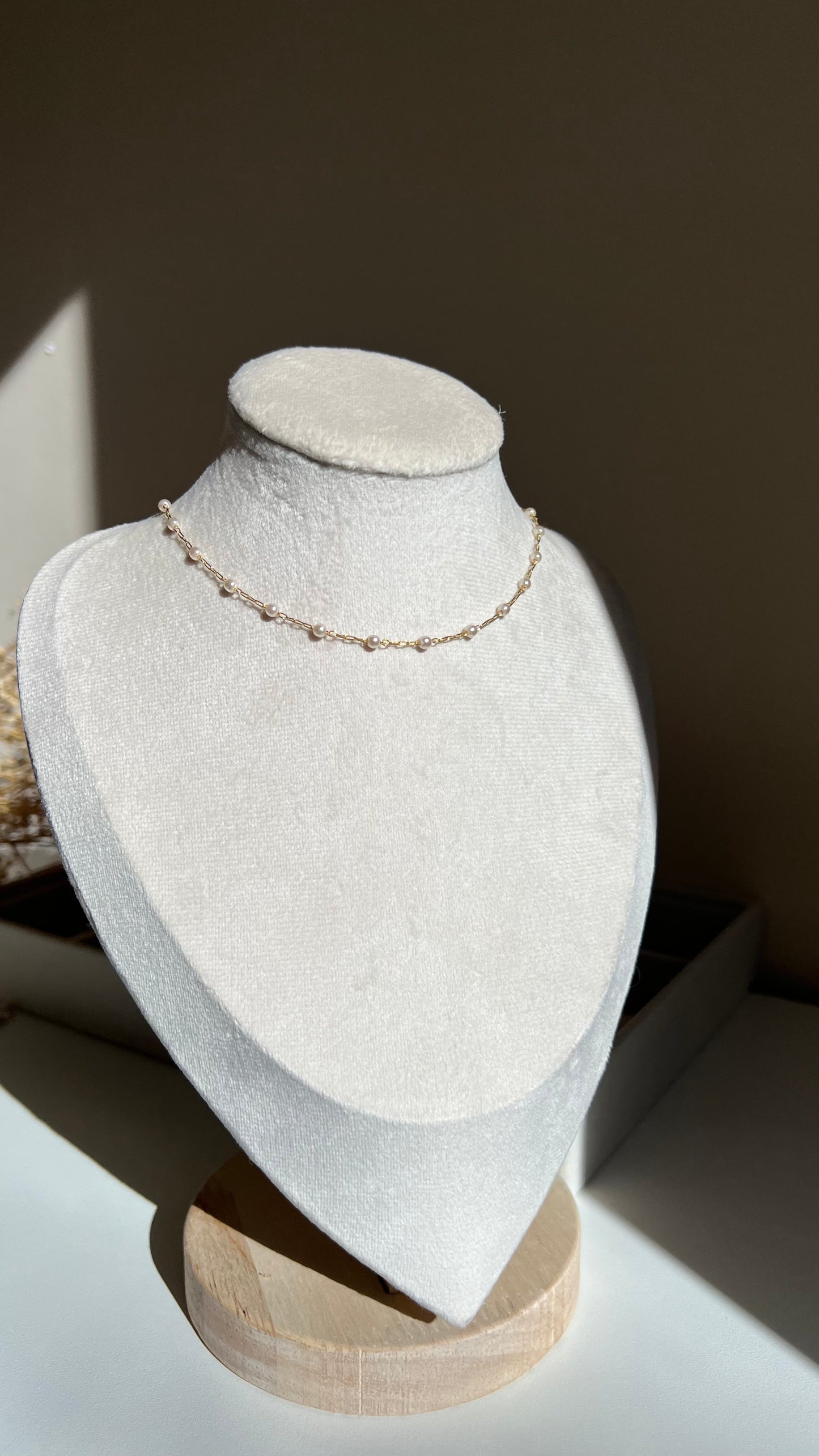 Choker Perlas Pequeñas
