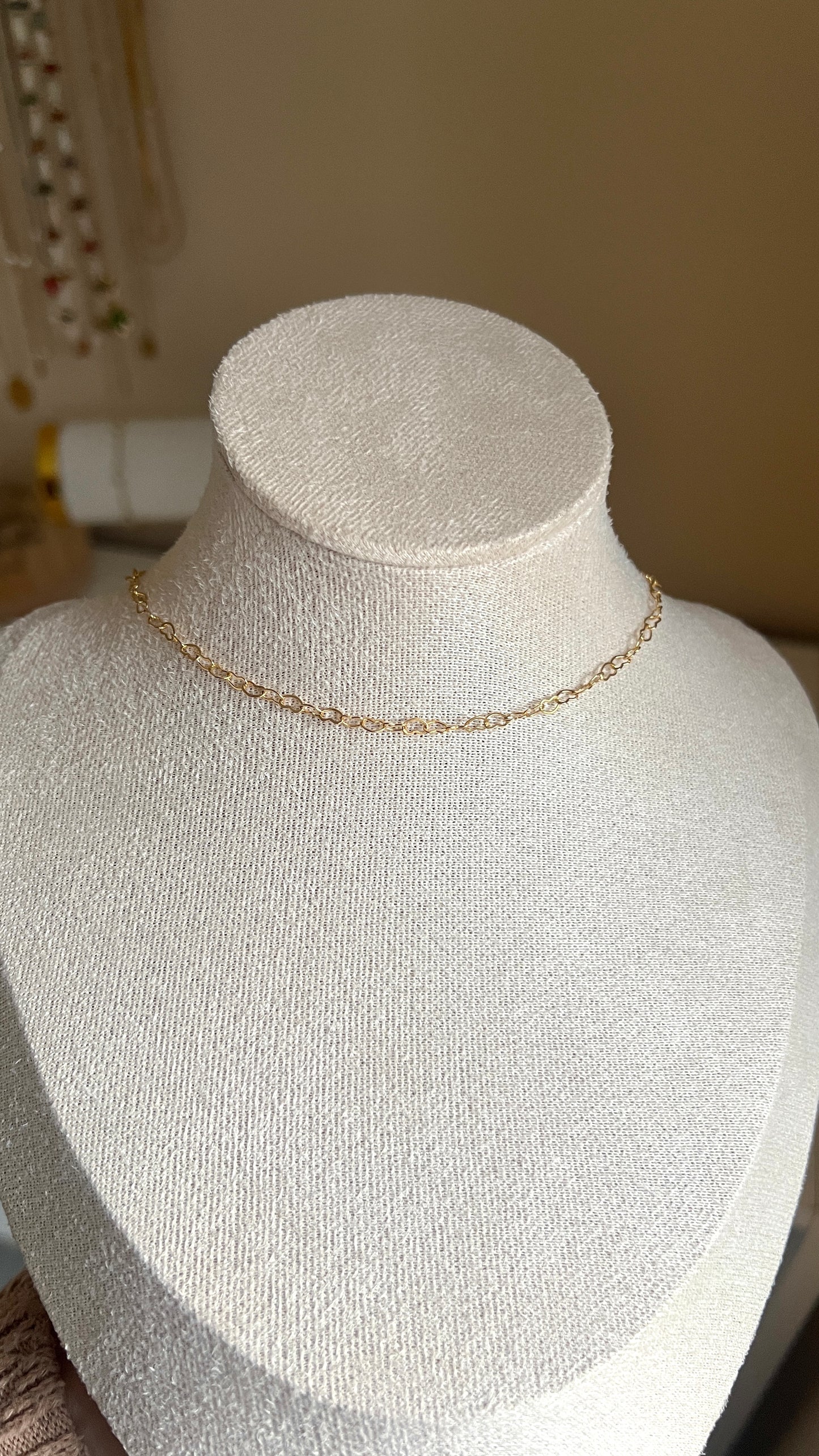 Choker corazones