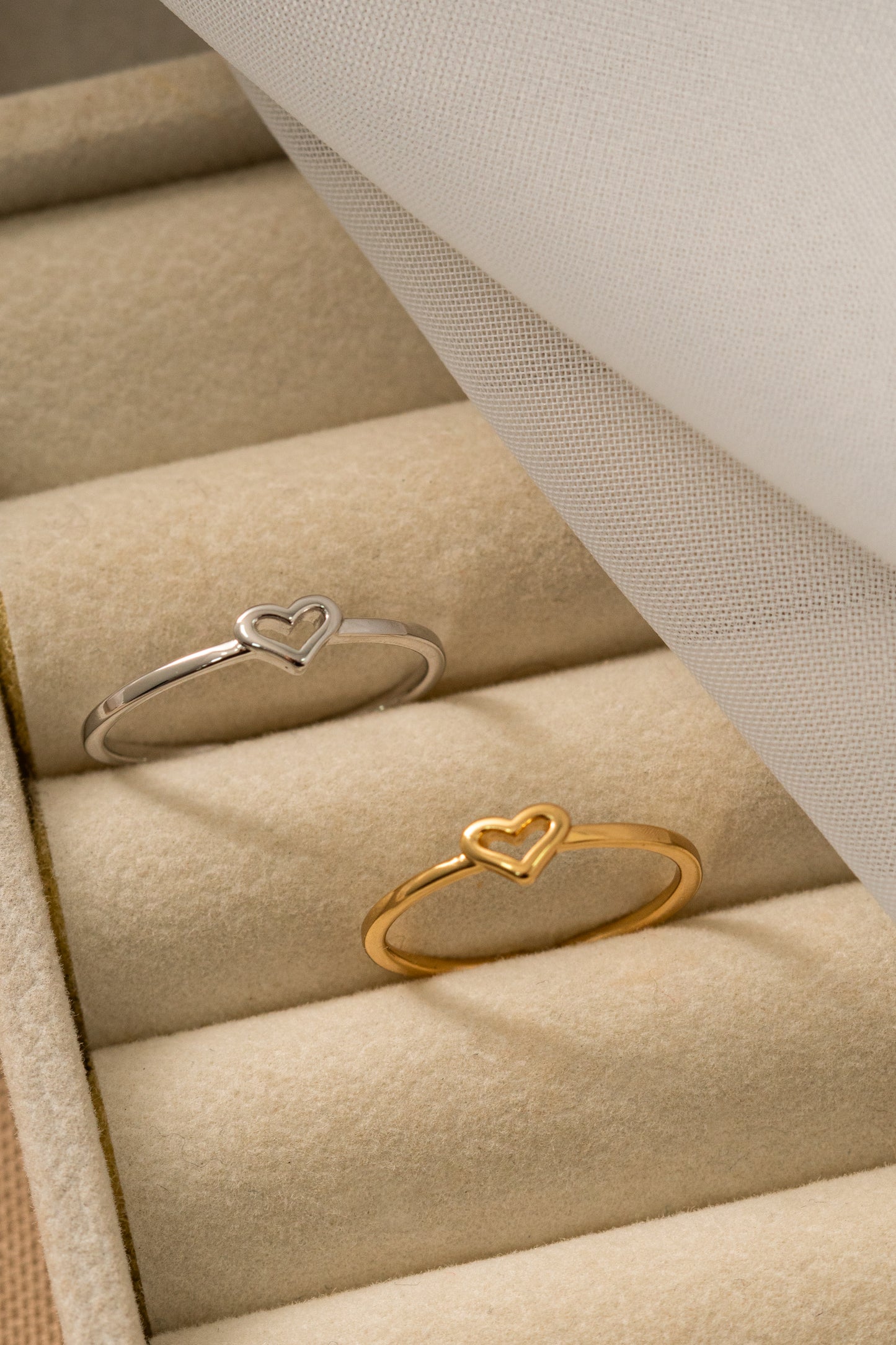 Anillo corazón