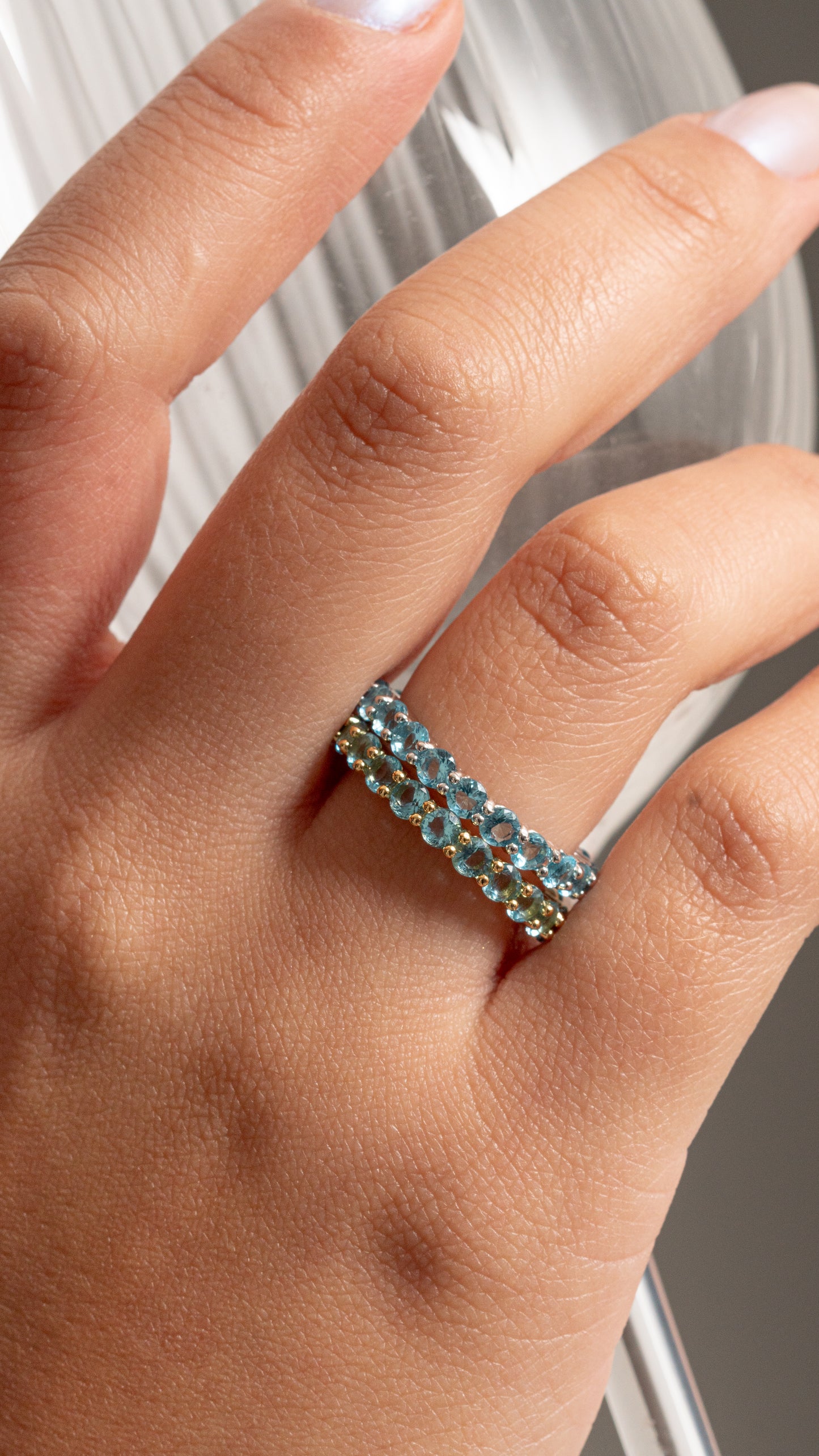 Anillo cristales