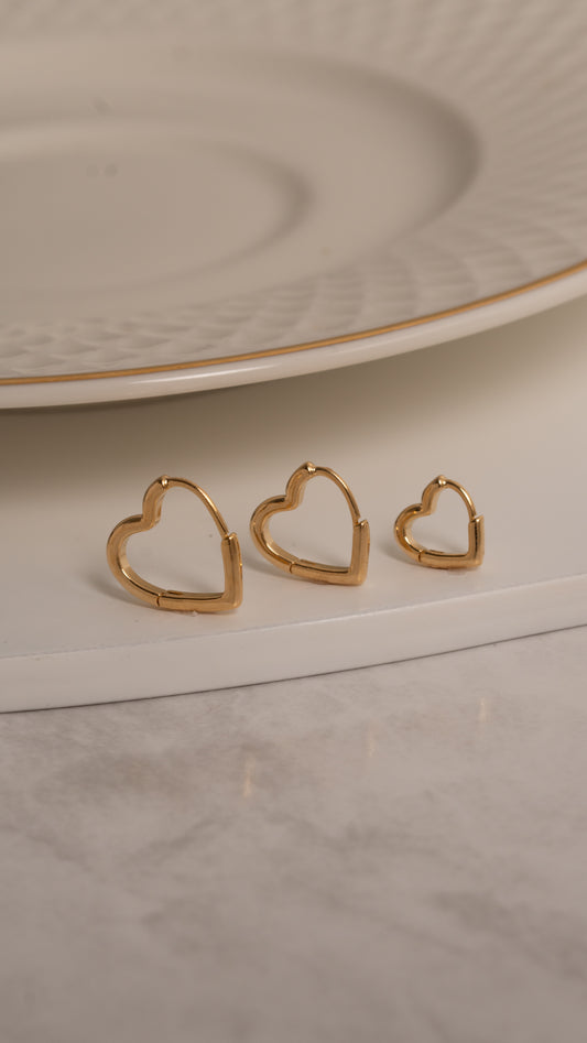 Argollas de corazón