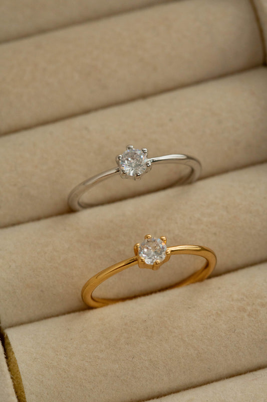 Anillo clásico