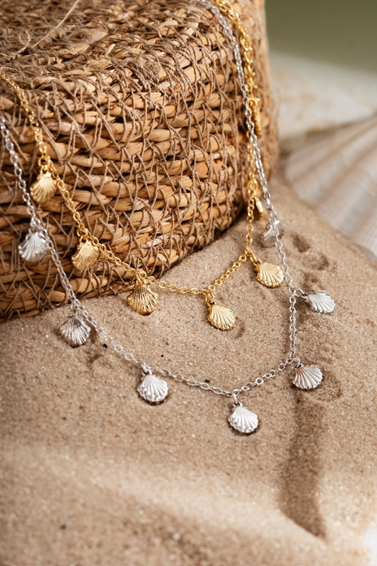 Collar Caracolas Oro