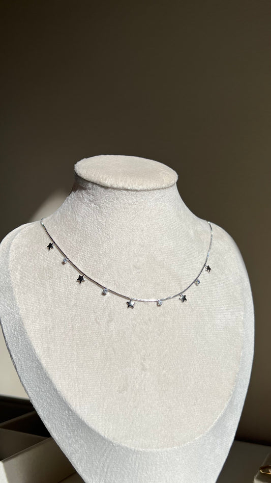 Choker estrellitas