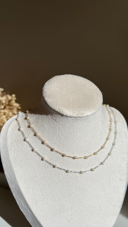 Choker Perlas Pequeñas