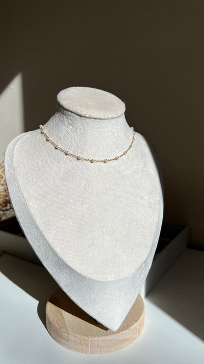 Choker Perlas Pequeñas
