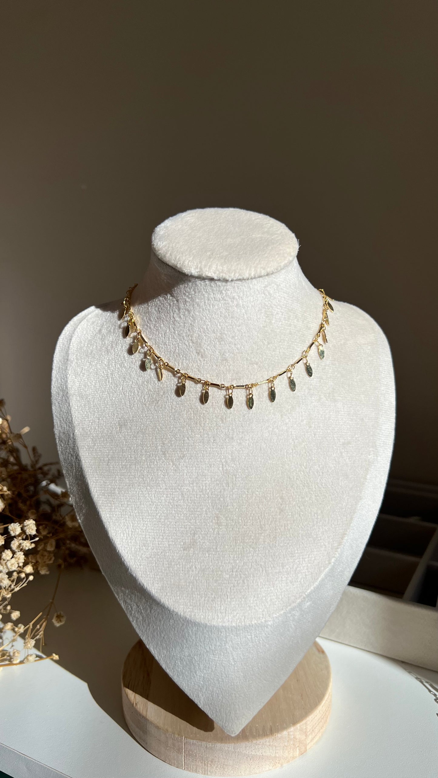 Choker Gotas de Luna